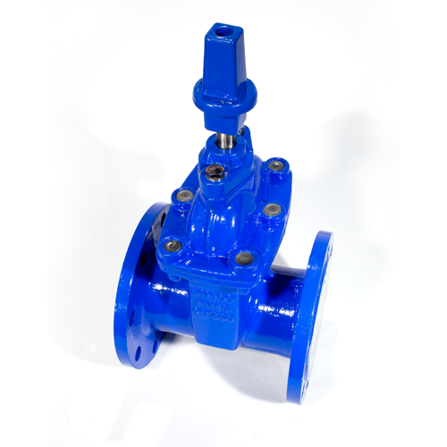 lp-cast-iron-ci-double-flanged-sluice-valve-for-water-size-100mm-at